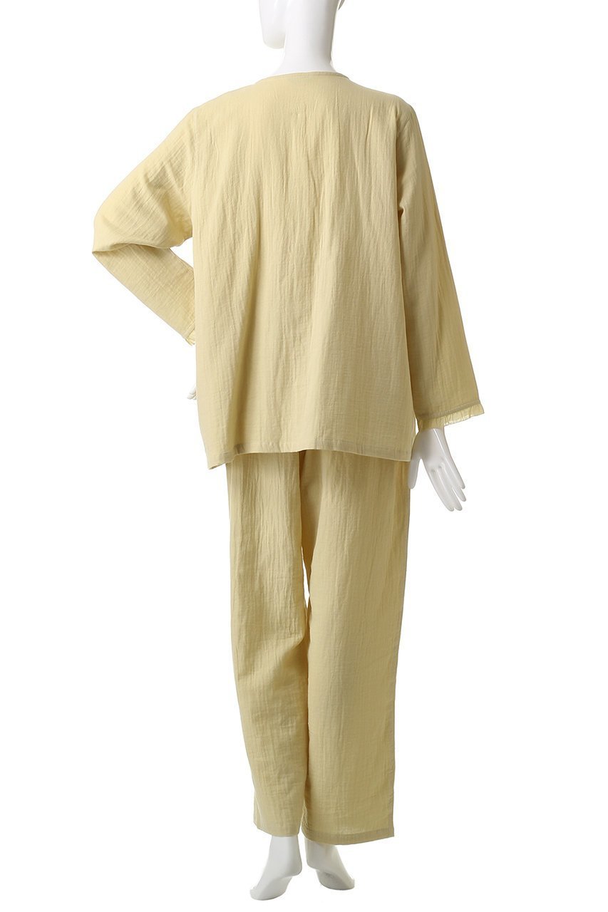 【キッドブルー/KID BLUE】の25オータムWガーゼパジャマ 人気、トレンドファッション・服の通販 founy(ファニー) 　ファッション　Fashion　レディースファッション　Fashion for Women　2025年　2025　2025-2026秋冬・A/W　Autumn/Winter 2025–26 AW25–26　オータム　Autumn Fashion　ダブル　Double, Double-Breasted　パジャマ　Pajamas, Sleepwear　フリル　Frill, Ruffle　ボックス　Boxy, Box Shape　リラックス　Relax, Relaxed Fit　A/W・秋冬　Autumn/Winter　other-4|ID: prp329100004651032 ipo3291000000033603037