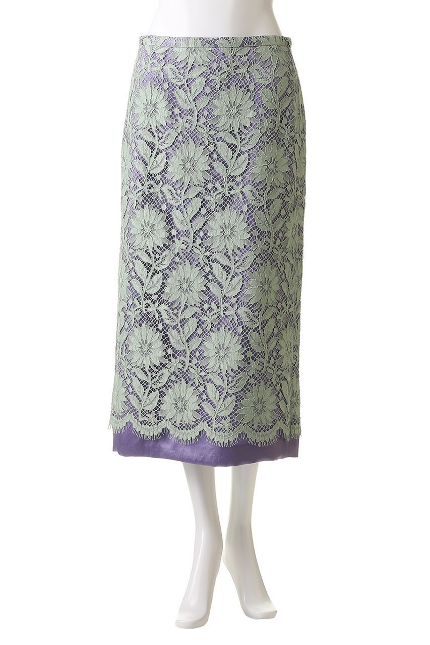 【オブリオ/AUBRIOT】のリバーレーススカート 人気、トレンドファッション・服の通販 founy(ファニー) ファッション Fashion レディースファッション Fashion for Women スカート Skirts パーティ Party, Party Style リュクス Luxury, Elegant, High-End, Chic レース Lace, Lace Fabric other-2|ID: prp329100004651035 ipo3291000000034724554