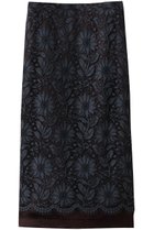 【オブリオ/AUBRIOT】のリバーレーススカート ネイビー|ID: prp329100004651035 ipo3291000000036073468