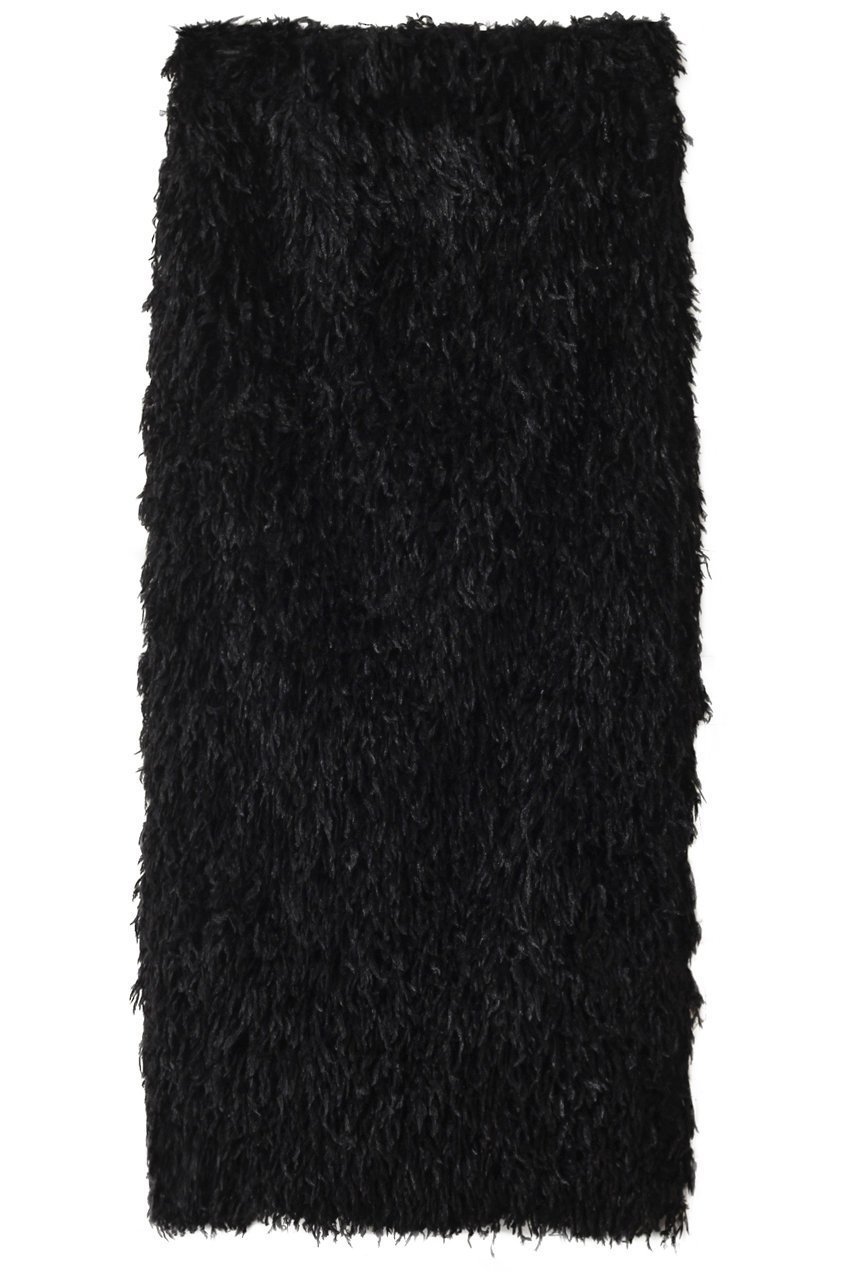 【ザ ストア バイ シー/THE STORE by C】のソフトフェザースカート インテリア・キッズ・メンズ・レディースファッション・服の通販 founy(ファニー) 　ファッション　Fashion　レディースファッション　Fashion for Women　スカート　Skirts　ロングスカート　Long Skirts / Maxi & Midi Skirts　おすすめ　Recommended / Our Picks　イタリア　Italy　エレガント 上品　Elegant　シンプル　Simple, Minimal　スウェット / スエット　Sweatshirt, Sweatwear　フィット　Fit, Slim Fit　フェザー　Feather, Feather Detail　フェザーヤーン　Feather Yarn, Fluffy Yarn　ミックス　Mix, Mixed Style　ロング　Long, Long-Length　ブラック|ID: prp329100004651036 ipo3291000000036800412