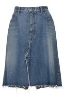 【マディソンブルー/MADISONBLUE】の5POCKET REMAKE A-LINE SK DENIM 5ポケットリメイクデニムAラインスカート 人気、トレンドファッション・服の通販 founy(ファニー) ファッション Fashion レディースファッション Fashion for Women スカート Skirts Aライン・フレアスカート A-Line & Flared Skirts デニム Denim, Jeans Material ビッグ Big, Oversized ポケット Pocket, Pocket Detail リメイク Remake, Reconstructed ヴィンテージ Vintage Style 台形 A-Line, Trapezoid Shape |ID:prp329100004651038