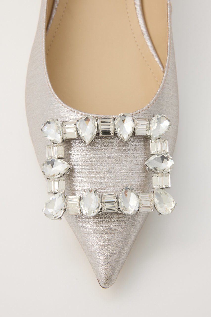 【スタッカート/STACCATO】のシャーロットビジューバックルパンプス 人気、トレンドファッション・服の通販 founy(ファニー) 　ファッション　Fashion　レディースファッション　Fashion for Women　バッグ　Bags　シルバー　Silver, Metallic Silver　ストーン　Stone, Gem-Like　ブロック　Block, Solid Block Pattern　エレガント 上品　Elegant　other-8|ID: prp329100004651046 ipo3291000000036101748