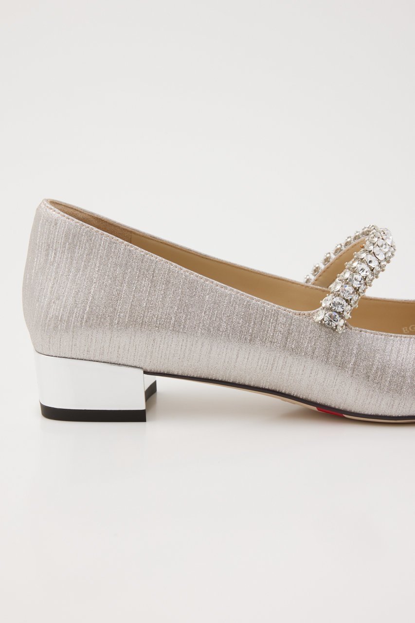 【スタッカート/STACCATO】のシャーロットクリスタルベルトパンプス 人気、トレンドファッション・服の通販 founy(ファニー) 　ファッション　Fashion　レディースファッション　Fashion for Women　ベルト&ウエストマーク　Belts & Waist Accessories　おすすめ　Recommended / Our Picks　シルバー　Silver, Metallic Silver　ストーン　Stone, Gem-Like　ブロック　Block, Solid Block Pattern　エレガント 上品　Elegant　other-5|ID: prp329100004651047 ipo3291000000036101754