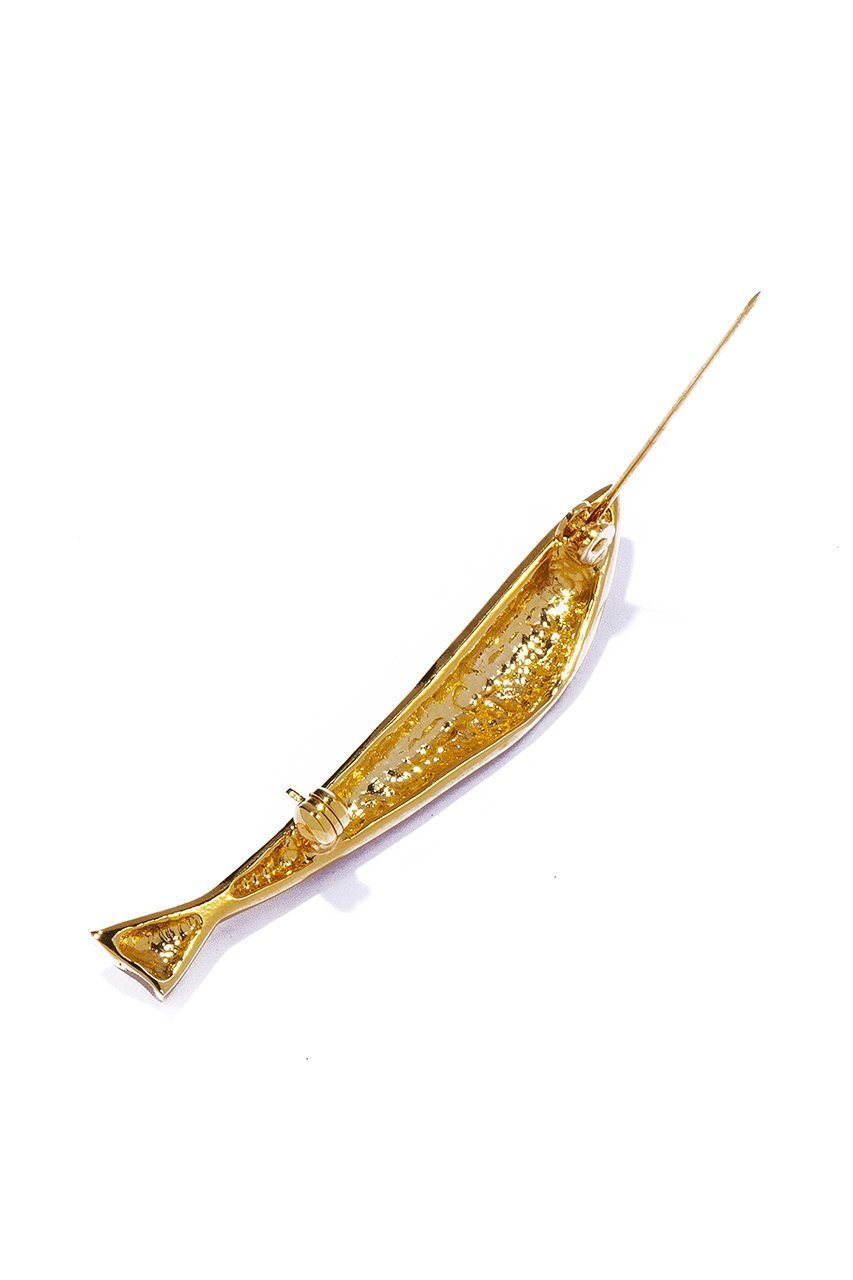 【イリスフォーセブン/IRIS 47】のfish ブローチ 人気、トレンドファッション・服の通販 founy(ファニー) 　ファッション　Fashion　レディースファッション　Fashion for Women　おすすめ　Recommended / Our Picks　カッティング　Cutting Detail　シルバー　Silver, Metallic Silver　ストール　Stole, Wrap　ブローチ　Brooch, Pin Brooch　プレーン　Plain, Simple　メタリック　Metallic, Shiny Finish　モダン　Modern, Contemporary　モチーフ　Motif, Design Theme　エレガント 上品　Elegant　other-4|ID: prp329100004651878 ipo3291000000036133796