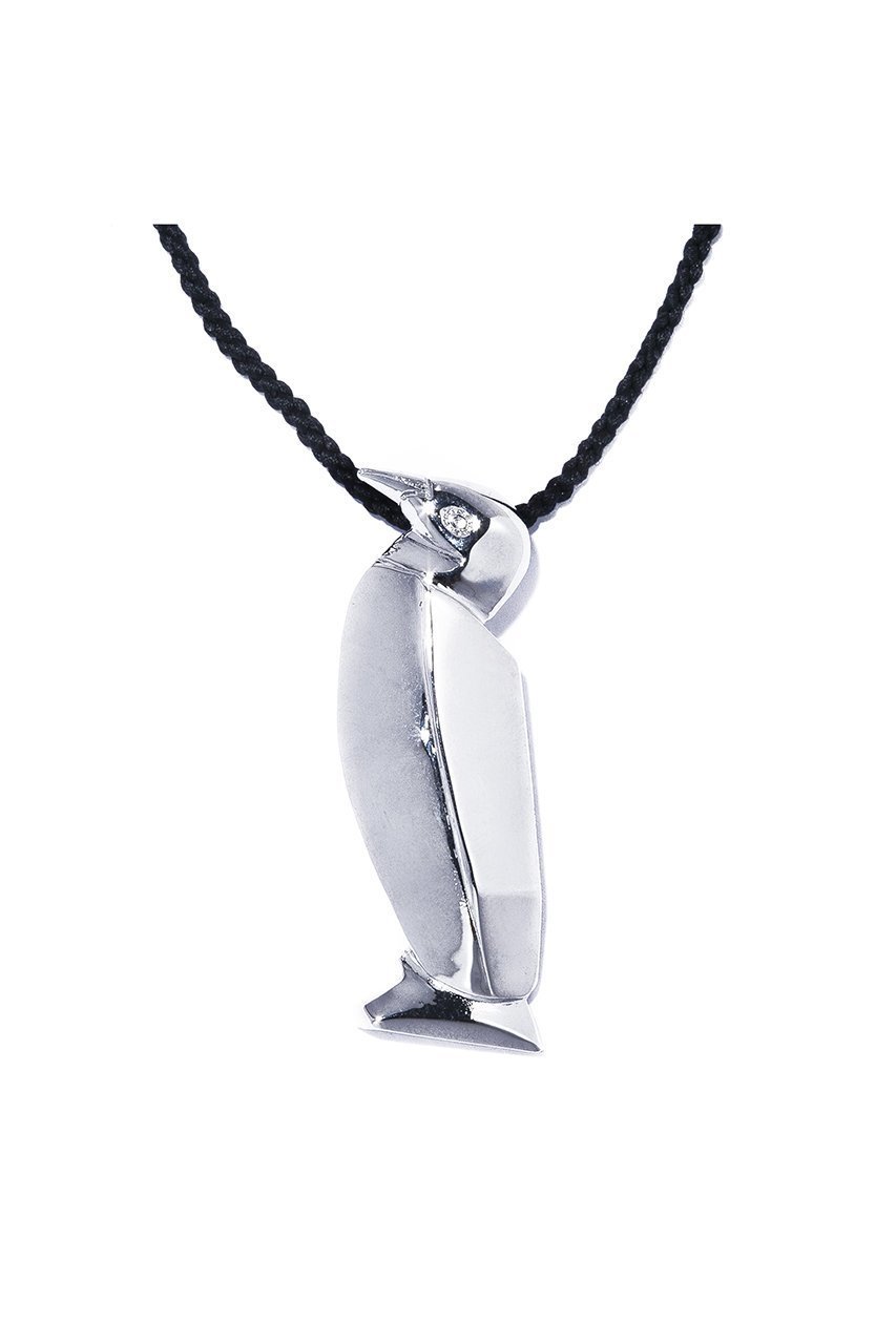 【イリスフォーセブン/IRIS 47】のpenguin ネックレス インテリア・キッズ・メンズ・レディースファッション・服の通販 founy(ファニー) 　ファッション　Fashion　レディースファッション　Fashion for Women　ジュエリー　Jewelry　ネックレス　Necklaces & Pendants　シルク　Silk, 100% Silk　スタイリッシュ　Stylish, Fashionable　ネックレス　Necklace, Pendant Necklace　フォルム　Silhouette, Form　メタリック　Metallic, Shiny Finish　モチーフ　Motif, Design Theme　エレガント 上品　Elegant　新作・新入荷　New Arrivals / New In　シルバー|ID: prp329100004651880 ipo3291000000033614873