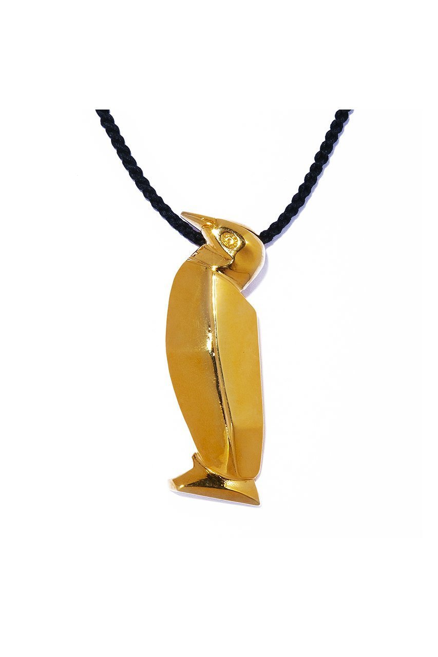 【イリスフォーセブン/IRIS 47】のpenguin ネックレス インテリア・キッズ・メンズ・レディースファッション・服の通販 founy(ファニー) 　ファッション　Fashion　レディースファッション　Fashion for Women　ジュエリー　Jewelry　ネックレス　Necklaces & Pendants　シルク　Silk, 100% Silk　スタイリッシュ　Stylish, Fashionable　ネックレス　Necklace, Pendant Necklace　フォルム　Silhouette, Form　メタリック　Metallic, Shiny Finish　モチーフ　Motif, Design Theme　エレガント 上品　Elegant　新作・新入荷　New Arrivals / New In　ゴールド|ID: prp329100004651880 ipo3291000000033614874