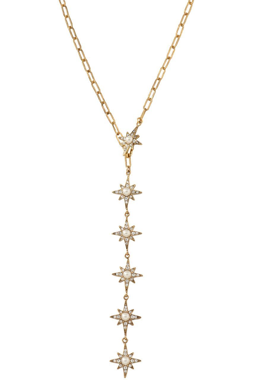 【アデル ビジュー/ADER bijoux】のSTAR chain ラリエット インテリア・キッズ・メンズ・レディースファッション・服の通販 founy(ファニー) 　ファッション　Fashion　レディースファッション　Fashion for Women　ジュエリー　Jewelry　ネックレス　Necklaces & Pendants　2025年　2025　2025-2026秋冬・A/W　Autumn/Winter 2025–26 AW25–26　シャイニー　Shiny, Glossy Finish　チェーン　Chain, Chain Strap　ネックレス　Necklace, Pendant Necklace　パーティ　Party, Party Style　モチーフ　Motif, Design Theme　人気　Popular, Best Seller　定番　Standard, Basic Item　A/W・秋冬　Autumn/Winter　ゴールド|ID: prp329100004651887 ipo3291000000033614912