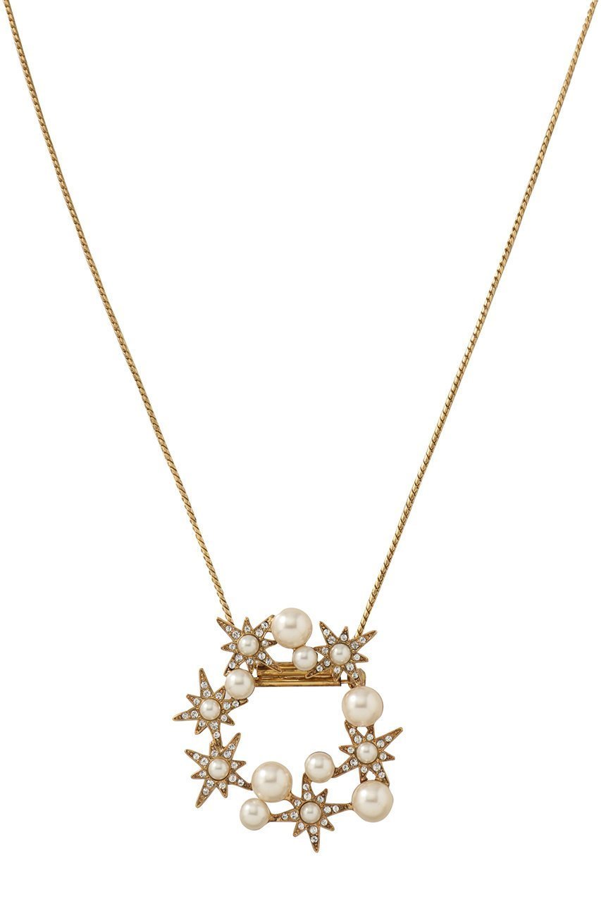 【アデル ビジュー/ADER bijoux】のSTAR brooch ペンダント インテリア・キッズ・メンズ・レディースファッション・服の通販 founy(ファニー) 　ファッション　Fashion　レディースファッション　Fashion for Women　ジュエリー　Jewelry　ネックレス　Necklaces & Pendants　2025年　2025　2025-2026秋冬・A/W　Autumn/Winter 2025–26 AW25–26　ガラス　Glass, Glassware　クリスタル　Crystal, Swarovski　ネックレス　Necklace, Pendant Necklace　パーティ　Party, Party Style　パール　Pearl, Pearl Accent　モチーフ　Motif, Design Theme　エレガント 上品　Elegant　人気　Popular, Best Seller　定番　Standard, Basic Item　A/W・秋冬　Autumn/Winter　ゴールド|ID: prp329100004651888 ipo3291000000033614918