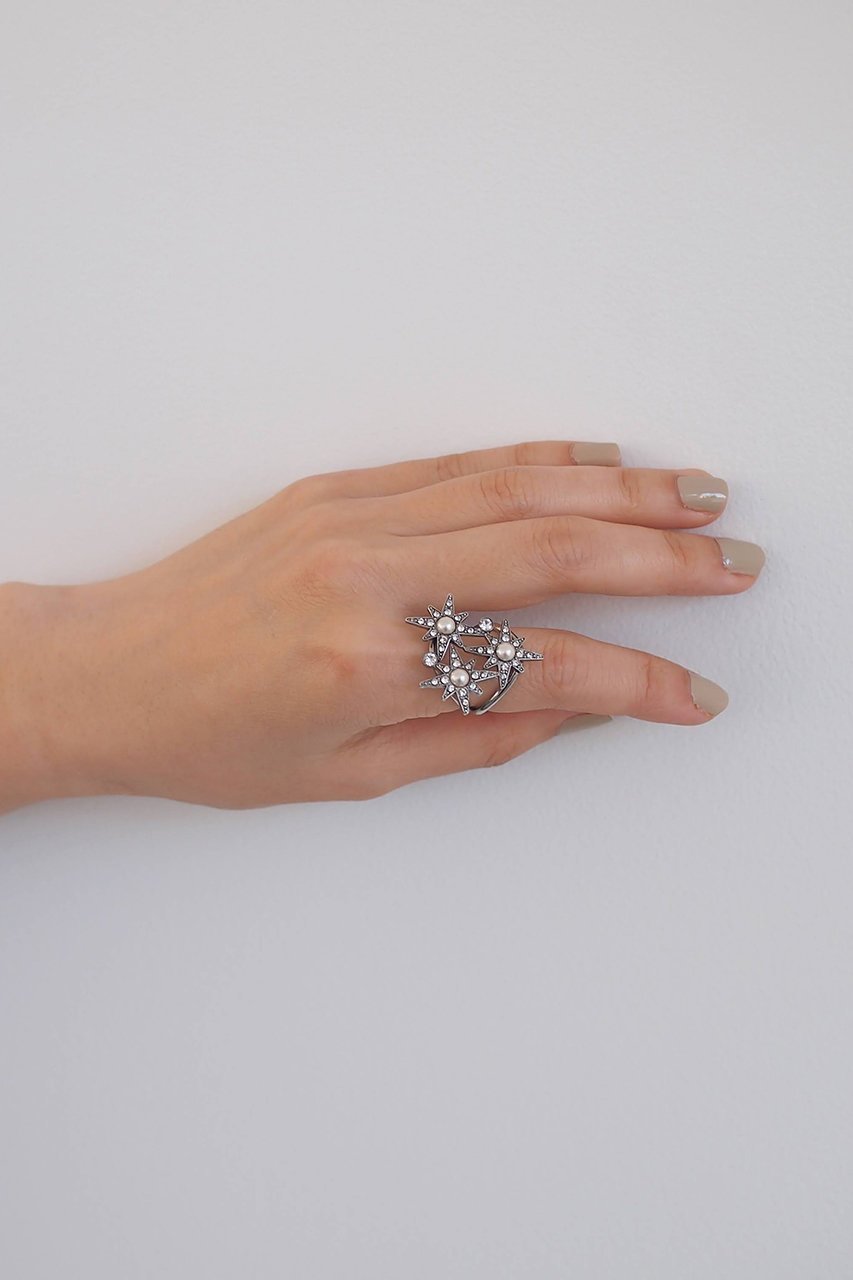 【アデル ビジュー/ADER bijoux】のSTAR triple リング 人気、トレンドファッション・服の通販 founy(ファニー) 　ファッション　Fashion　レディースファッション　Fashion for Women　ジュエリー　Jewelry　ガラス　Glass, Glassware　クリスタル　Crystal, Swarovski　モチーフ　Motif, Design Theme　人気　Popular, Best Seller　定番　Standard, Basic Item　other-5|ID: prp329100004651890 ipo3291000000034463538