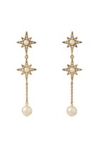 【アデル ビジュー/ADER bijoux】のSTAR pearl long ピアス 人気、トレンドファッション・服の通販 founy(ファニー) ファッション Fashion レディースファッション Fashion for Women ジュエリー Jewelry ファッションリング Fashion Rings イヤリング・フープ・ドロップタイプ Hoop, Drop & Clip Earrings 2025年 2025 2025-2026秋冬・A/W Autumn/Winter 2025–26 AW25–26 イヤリング Earrings エレガント 上品 Elegant ガラス Glass, Glassware クリスタル Crystal, Swarovski パーティ Party, Party Style パール Pearl, Pearl Accent モチーフ Motif, Design Theme 人気 Popular, Best Seller 定番 Standard, Basic Item A/W・秋冬 Autumn/Winter thumbnail ゴールド|ID: prp329100004651892 ipo3291000000033614942