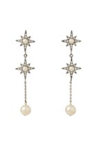 【アデル ビジュー/ADER bijoux】のSTAR pearl long ピアス 人気、トレンドファッション・服の通販 founy(ファニー) ファッション Fashion レディースファッション Fashion for Women ジュエリー Jewelry ファッションリング Fashion Rings イヤリング・フープ・ドロップタイプ Hoop, Drop & Clip Earrings 2025年 2025 2025-2026秋冬・A/W Autumn/Winter 2025–26 AW25–26 イヤリング Earrings エレガント 上品 Elegant ガラス Glass, Glassware クリスタル Crystal, Swarovski パーティ Party, Party Style パール Pearl, Pearl Accent モチーフ Motif, Design Theme 人気 Popular, Best Seller 定番 Standard, Basic Item A/W・秋冬 Autumn/Winter thumbnail シルバー|ID: prp329100004651892 ipo3291000000033614943
