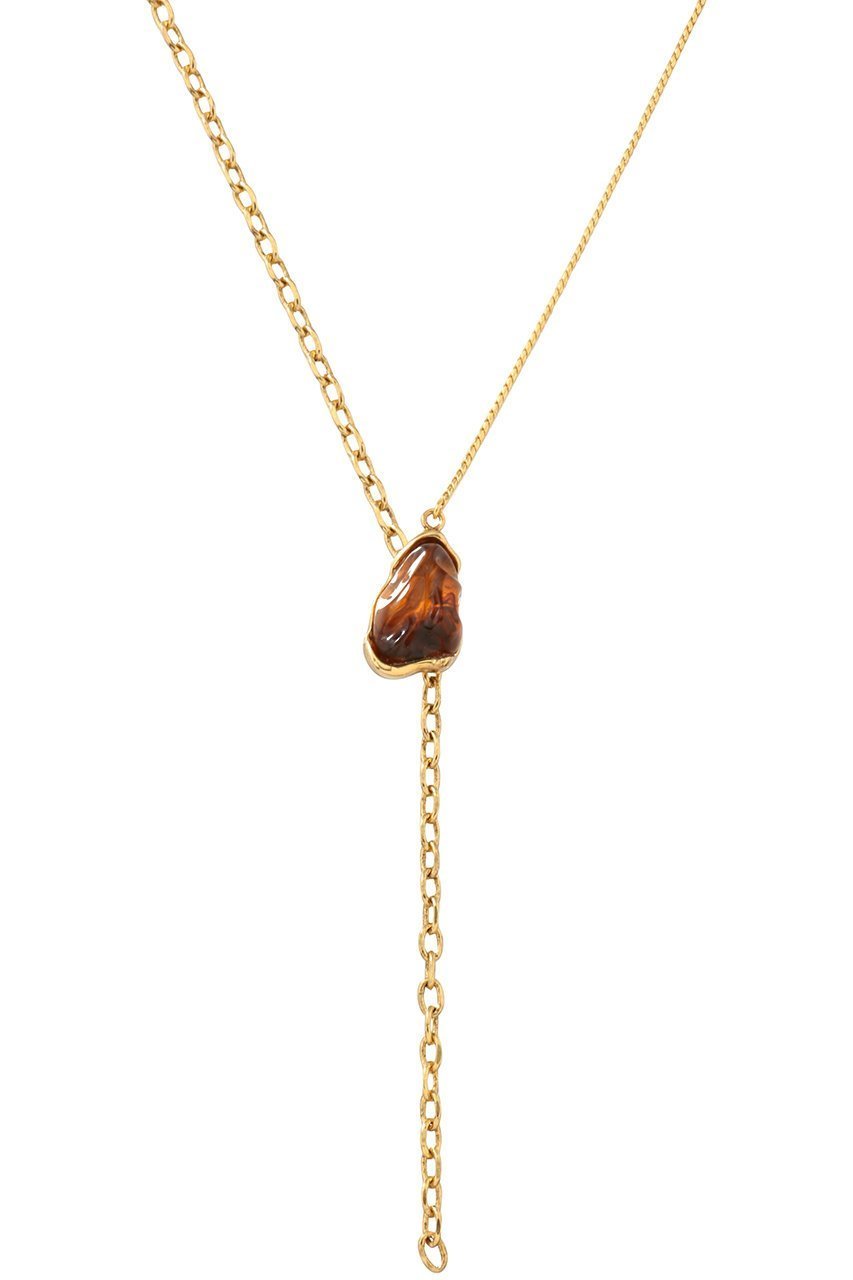 【アデル ビジュー/ADER bijoux】のENGRAM ラリエット インテリア・キッズ・メンズ・レディースファッション・服の通販 founy(ファニー) 　ファッション　Fashion　レディースファッション　Fashion for Women　ジュエリー　Jewelry　ネックレス　Necklaces & Pendants　2025年　2025　2025-2026秋冬・A/W　Autumn/Winter 2025–26 AW25–26　エレガント 上品　Elegant　シンプル　Simple, Minimal　チェーン　Chain, Chain Strap　ネックレス　Necklace, Pendant Necklace　モチーフ　Motif, Design Theme　A/W・秋冬　Autumn/Winter　ゴールド|ID: prp329100004651894 ipo3291000000033614952