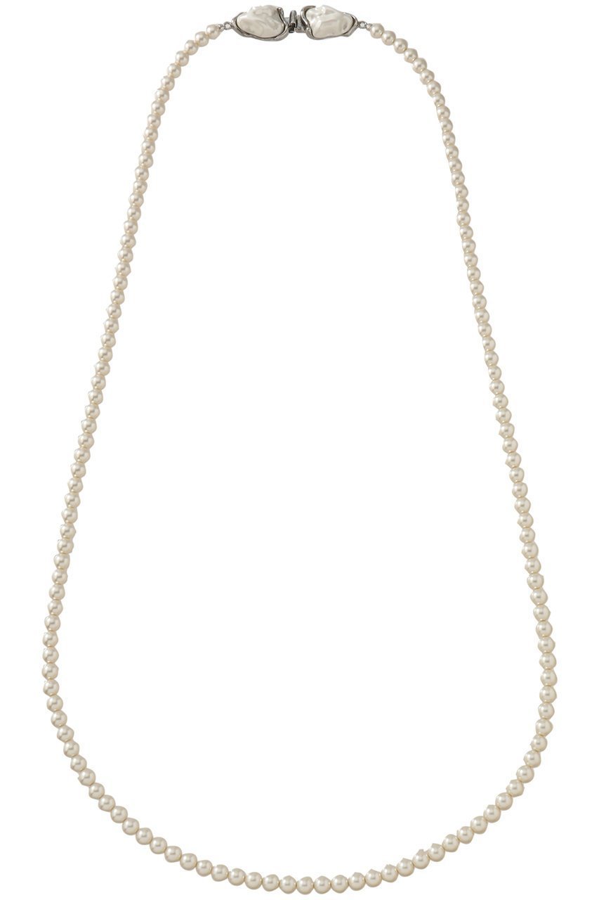 【アデル ビジュー/ADER bijoux】のENGRAM pearl ロングネックレス インテリア・キッズ・メンズ・レディースファッション・服の通販 founy(ファニー) 　ファッション　Fashion　レディースファッション　Fashion for Women　ジュエリー　Jewelry　ネックレス　Necklaces & Pendants　ガラス　Glass, Glassware　ショート　Short, Short Length　スタイリッシュ　Stylish, Fashionable　ネックレス　Necklace, Pendant Necklace　パール　Pearl, Pearl Accent　モチーフ　Motif, Design Theme　ロング　Long, Long-Length　エレガント 上品　Elegant　新作・新入荷　New Arrivals / New In　シルバー|ID: prp329100004651895 ipo3291000000033614959