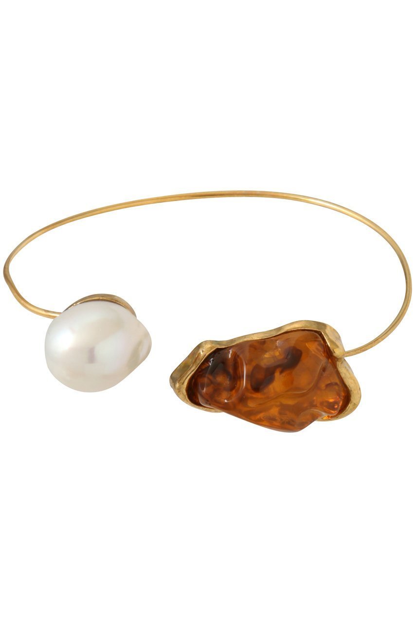【アデル ビジュー/ADER bijoux】のENGRAM バングル インテリア・キッズ・メンズ・レディースファッション・服の通販 founy(ファニー) 　ファッション　Fashion　レディースファッション　Fashion for Women　ジュエリー　Jewelry　チェーン＆カフブレスレット　Cuff & Chain Bracelets　バングル・カフブレスレット　Bangles & Cuff Bracelets　2025年　2025　2025-2026秋冬・A/W　Autumn/Winter 2025–26 AW25–26　バングル　Bangle, Bracelet　パール　Pearl, Pearl Accent　フィット　Fit, Slim Fit　フォルム　Silhouette, Form　モチーフ　Motif, Design Theme　A/W・秋冬　Autumn/Winter　ゴールド|ID: prp329100004651896 ipo3291000000033614965
