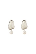 【アデル ビジュー/ADER bijoux】のENGRAM 2way pearl ピアス シルバー|ID: prp329100004651897 ipo3291000000033614971