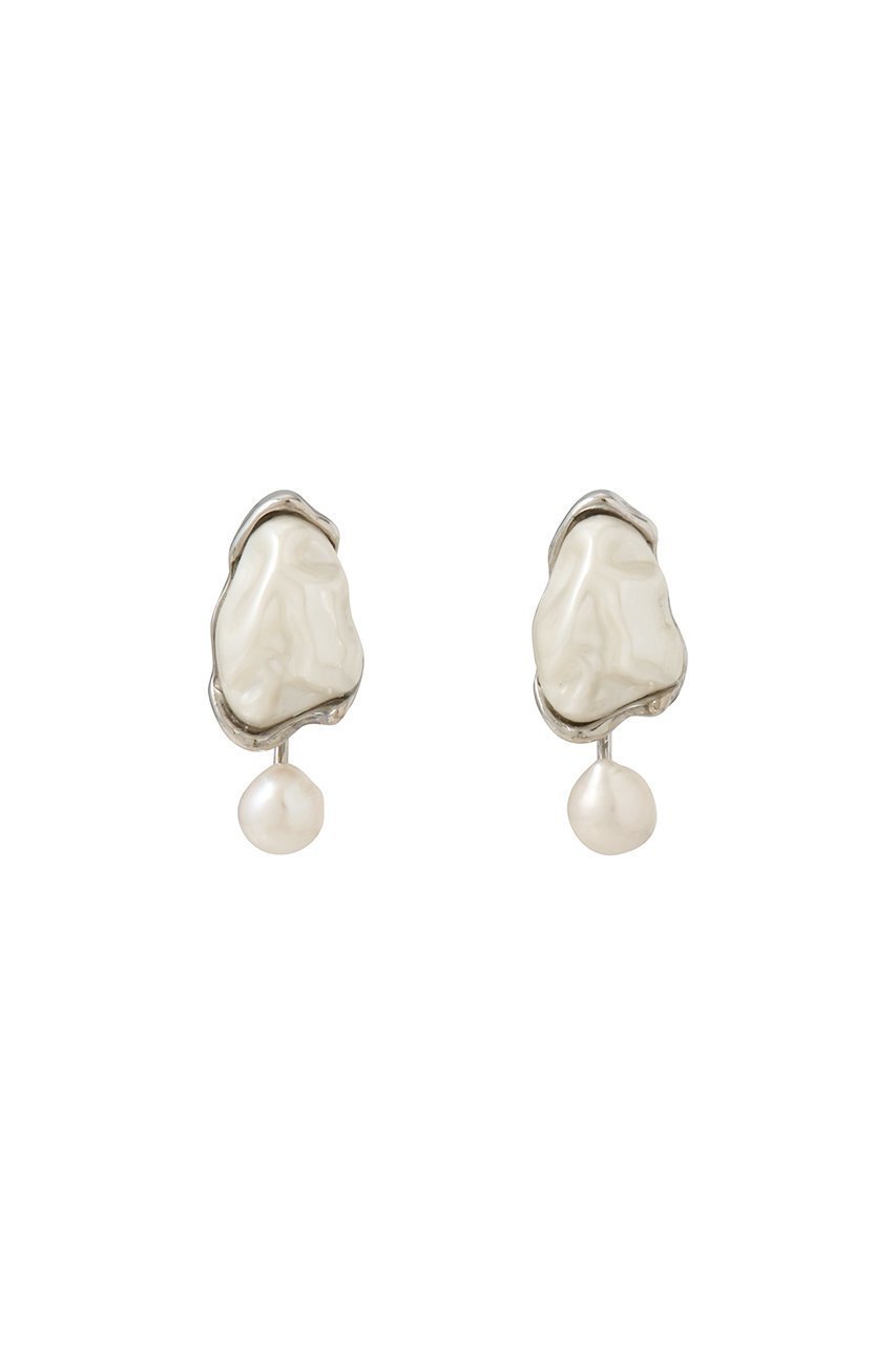【アデル ビジュー/ADER bijoux】のENGRAM 2way pearl ピアス インテリア・キッズ・メンズ・レディースファッション・服の通販 founy(ファニー) 　ファッション　Fashion　レディースファッション　Fashion for Women　ジュエリー　Jewelry　ファッションリング　Fashion Rings　イヤリング・フープ・ドロップタイプ　Hoop, Drop & Clip Earrings　イヤリング　Earrings　パール　Pearl, Pearl Accent　モチーフ　Motif, Design Theme　エレガント 上品　Elegant　新作・新入荷　New Arrivals / New In　シルバー|ID: prp329100004651897 ipo3291000000033614971