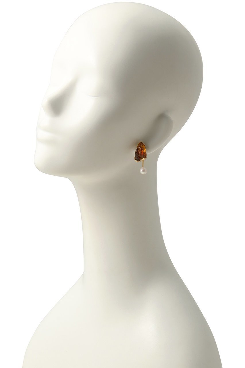 【アデル ビジュー/ADER bijoux】のENGRAM 2way pearl ピアス 人気、トレンドファッション・服の通販 founy(ファニー) 　ファッション　Fashion　レディースファッション　Fashion for Women　ジュエリー　Jewelry　ファッションリング　Fashion Rings　イヤリング・フープ・ドロップタイプ　Hoop, Drop & Clip Earrings　イヤリング　Earrings　パール　Pearl, Pearl Accent　モチーフ　Motif, Design Theme　エレガント 上品　Elegant　新作・新入荷　New Arrivals / New In　other-2|ID: prp329100004651897 ipo3291000000033614972