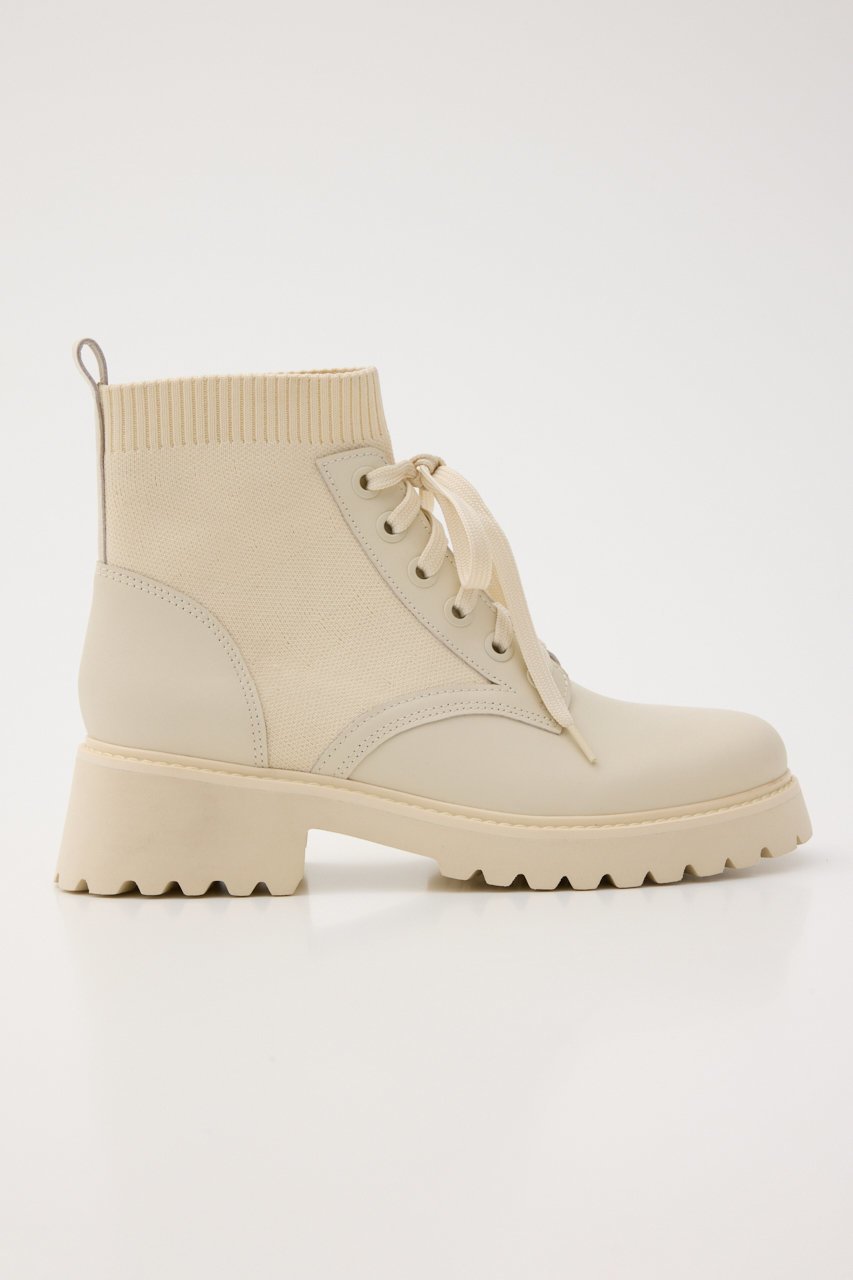 【スタッカート/STACCATO】のリードニットコンビレースアップブーツ 人気、トレンドファッション・服の通販 founy(ファニー) 　ファッション　Fashion　レディースファッション　Fashion for Women　スニーカー　Sneakers, Trainers　トレンド　Trend, Trending Now　フォルム　Silhouette, Form　人気　Popular, Best Seller　other-3|ID: prp329100004651918 ipo3291000000033615099