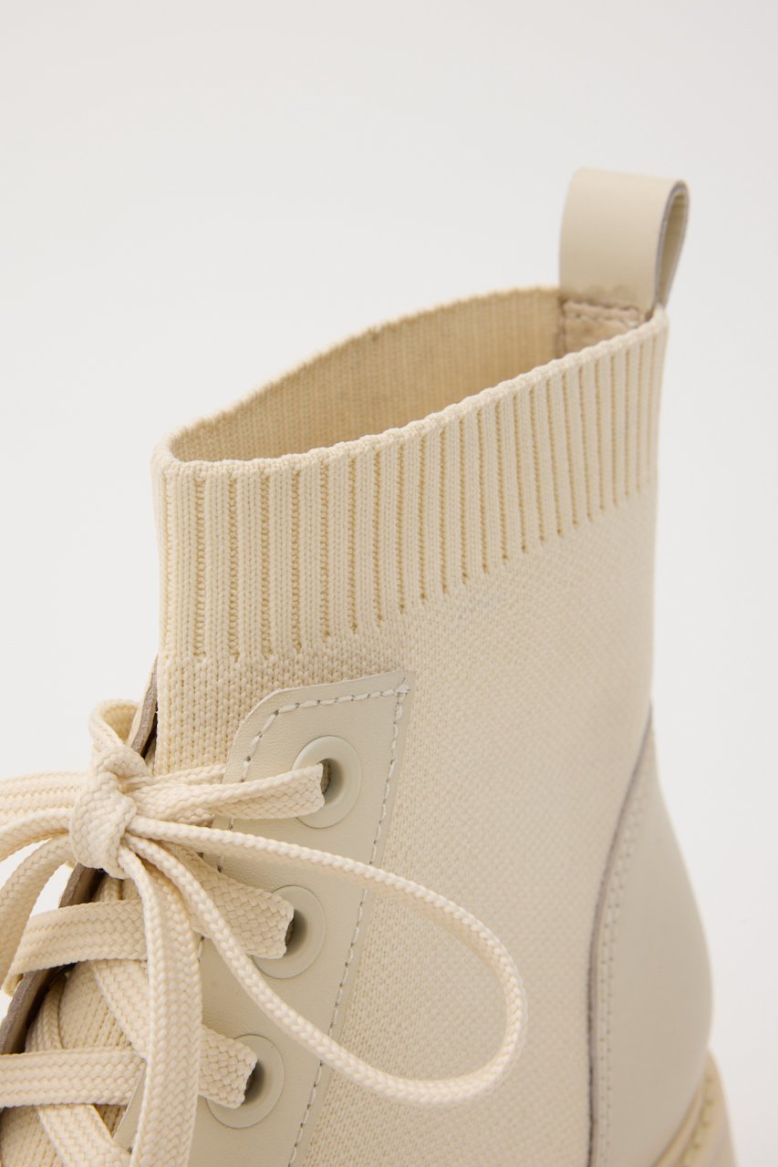 【スタッカート/STACCATO】のリードニットコンビレースアップブーツ 人気、トレンドファッション・服の通販 founy(ファニー) 　ファッション　Fashion　レディースファッション　Fashion for Women　スニーカー　Sneakers, Trainers　トレンド　Trend, Trending Now　フォルム　Silhouette, Form　人気　Popular, Best Seller　other-8|ID: prp329100004651918 ipo3291000000036135124