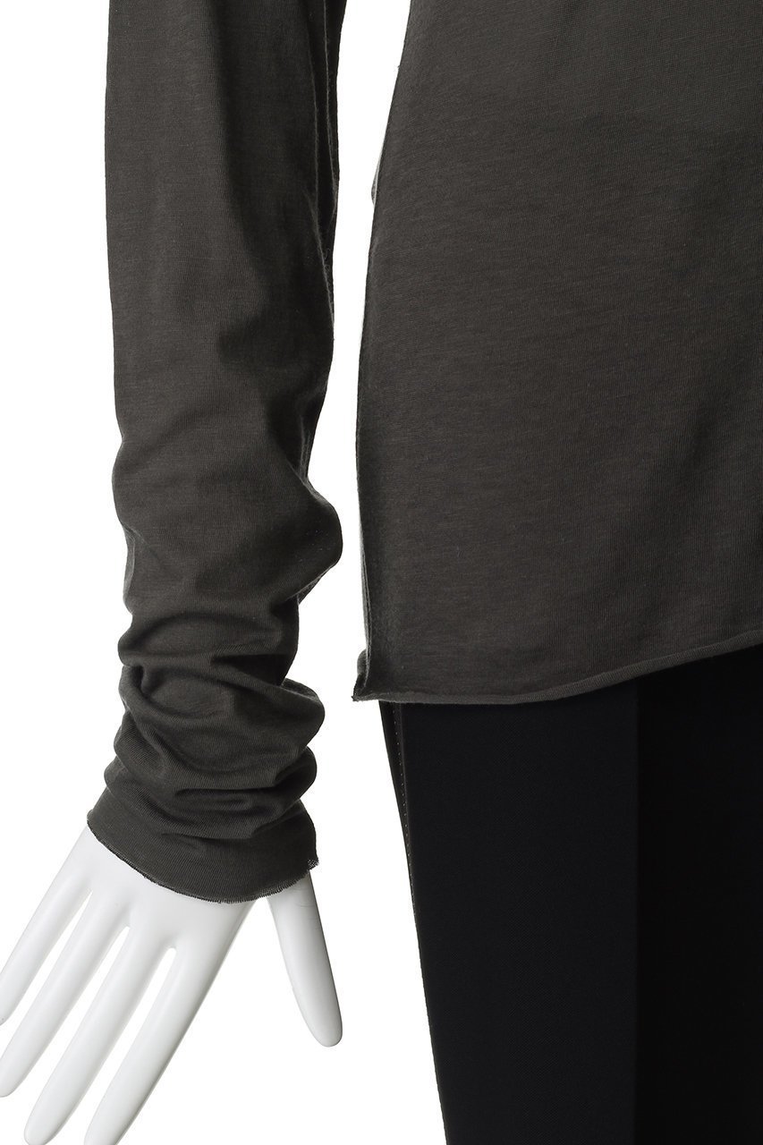 【アンスクリア/INSCRIRE】のコットン カシミヤ No. Tシャツ 人気、トレンドファッション・服の通販 founy(ファニー) ファッション Fashion レディースファッション Fashion for Women トップス・カットソー Cut & Sew Tops シャツ・ブラウス・オフィスカジュアル Elegant Blouses & Button-Ups ロングTシャツ・Tシャツ Longline T-Shirts & Tees カットソー・ベーシックTシャツ Cut-and-Sewn Tops / Stretch Tees & Basics コンパクト Compact, Small Size スリーブ Sleeve, Long Sleeve / Short Sleeve ロング Long, Long-Length other-6|ID: prp329100004651938 ipo3291000000035862977