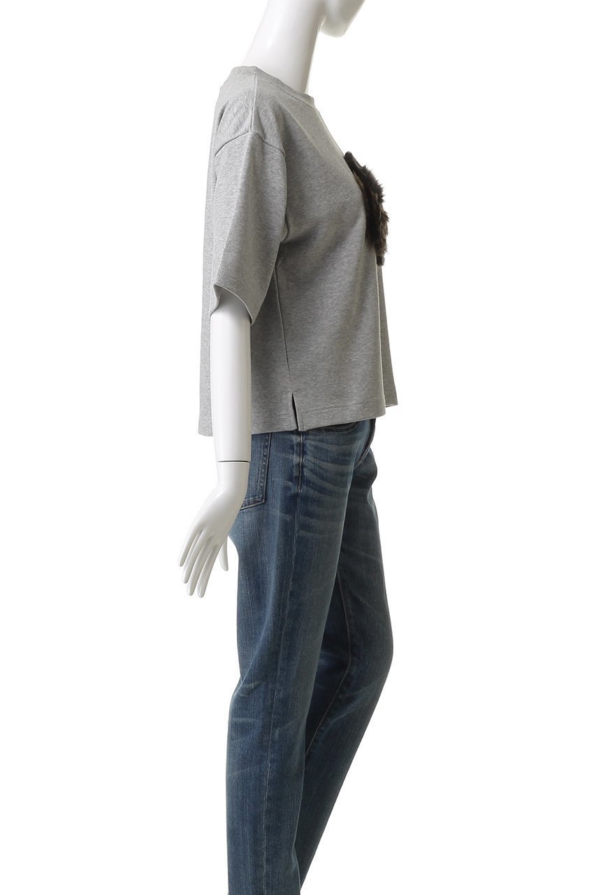 【ミュベール/MUVEIL】のウサギTシャツ 人気、トレンドファッション・服の通販 founy(ファニー) 　ファッション　Fashion　レディースファッション　Fashion for Women　トップス・カットソー　Cut & Sew Tops　シャツ・ブラウス・オフィスカジュアル　Elegant Blouses & Button-Ups　ロングTシャツ・Tシャツ　Longline T-Shirts & Tees　カットソー・ベーシックTシャツ　Cut-and-Sewn Tops / Stretch Tees & Basics　2025年　2025　2025-2026秋冬・A/W　Autumn/Winter 2025–26 AW25–26　コレクション　Collection, Seasonal Line　コンパクト　Compact, Small Size　ショート　Short, Short Length　スリーブ　Sleeve, Long Sleeve / Short Sleeve　モチーフ　Motif, Design Theme　A/W・秋冬　Autumn/Winter　other-3|ID: prp329100004651940 ipo3291000000033615239