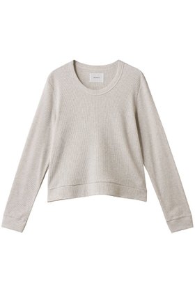 【ミディウミソリッド/MIDIUMISOLID】 u neck waffle PO プルオーバー人気、トレンドファッション・服の通販 founy(ファニー) ファッション Fashion レディースファッション Fashion for Women トップス・カットソー Cut & Sew Tops シャツ・ブラウス・オフィスカジュアル Elegant Blouses & Button-Ups ロングTシャツ・Tシャツ Longline T-Shirts & Tees カジュアルプルオーバー・ニットトップス Pullovers & Knit Tops / Casual Pullovers カットソー・ベーシックTシャツ Cut-and-Sewn Tops / Stretch Tees & Basics インナー Innerwear クロップド Cropped, Short Length コンパクト Compact, Small Size シンプル Simple, Minimal スリーブ Sleeve, Long Sleeve / Short Sleeve トレンド Trend, Trending Now ロング Long, Long-Length ワッフル Waffle, Waffle Knit 新作・新入荷 New Arrivals / New In 長袖 Long Sleeve, Full Sleeve |ID:prp329100004651941