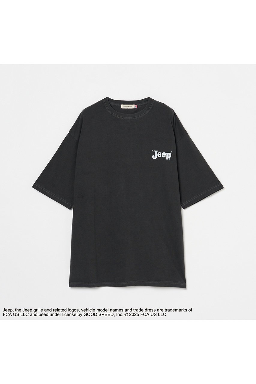 【エリオポール/heliopole】の【GOOD ROCK SPEED】ジープ ビックTシャツ 人気、トレンドファッション・服の通販 founy(ファニー) 　ファッション　Fashion　レディースファッション　Fashion for Women　トップス・カットソー　Cut & Sew Tops　シャツ・ブラウス・オフィスカジュアル　Elegant Blouses & Button-Ups　ロングTシャツ・Tシャツ　Longline T-Shirts & Tees　カットソー・ベーシックTシャツ　Cut-and-Sewn Tops / Stretch Tees & Basics　ショート　Short, Short Length　スリーブ　Sleeve, Long Sleeve / Short Sleeve　プリント　Print, Printed Pattern　新作・新入荷　New Arrivals / New In　 other-1|ID: prp329100004651945 ipo3291000000033615265