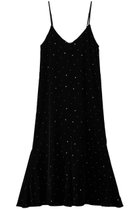 【クチュールドアダム/COUTURE D'ADAM】のグリッターベルベットキャミドレス 人気、トレンドファッション・服の通販 founy(ファニー) ファッション Fashion レディースファッション Fashion for Women ワンピース Dresses フォーマル・パーティードレス・結婚式用ドレス Elegant & Casual Dresses チュニック Tunic Tops & Dresses 2025年 2025 2025-2026秋冬・A/W Autumn/Winter 2025–26 AW25–26 カットソー Cut and Sewn Top グリッター Glitter, Sparkle ジャケット Jacket, Outerwear チュニック Tunic, Long Top トレンド Trend, Trending Now ベルベット Velvet, Velvety ラップ Wrap, Wrap Design ロング Long, Long-Length A/W・秋冬 Autumn/Winter thumbnail ブラック|ID: prp329100004651952 ipo3291000000033615314
