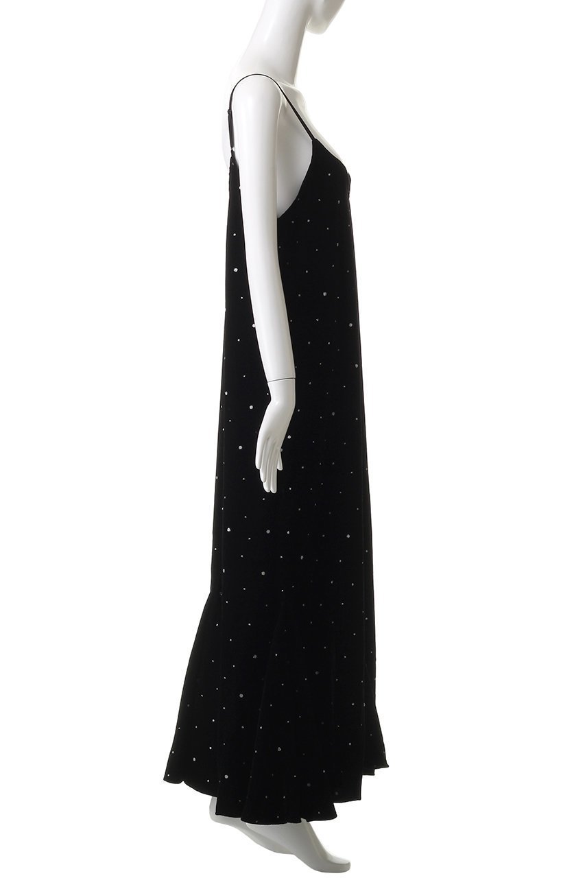【クチュールドアダム/COUTURE D'ADAM】のグリッターベルベットキャミドレス 人気、トレンドファッション・服の通販 founy(ファニー) 　ファッション　Fashion　レディースファッション　Fashion for Women　ワンピース　Dresses　フォーマル・パーティードレス・結婚式用ドレス　Elegant & Casual Dresses　チュニック　Tunic Tops & Dresses　2025年　2025　2025-2026秋冬・A/W　Autumn/Winter 2025–26 AW25–26　カットソー　Cut and Sewn Top　グリッター　Glitter, Sparkle　ジャケット　Jacket, Outerwear　チュニック　Tunic, Long Top　トレンド　Trend, Trending Now　ベルベット　Velvet, Velvety　ラップ　Wrap, Wrap Design　ロング　Long, Long-Length　A/W・秋冬　Autumn/Winter　other-3|ID: prp329100004651952 ipo3291000000033615318
