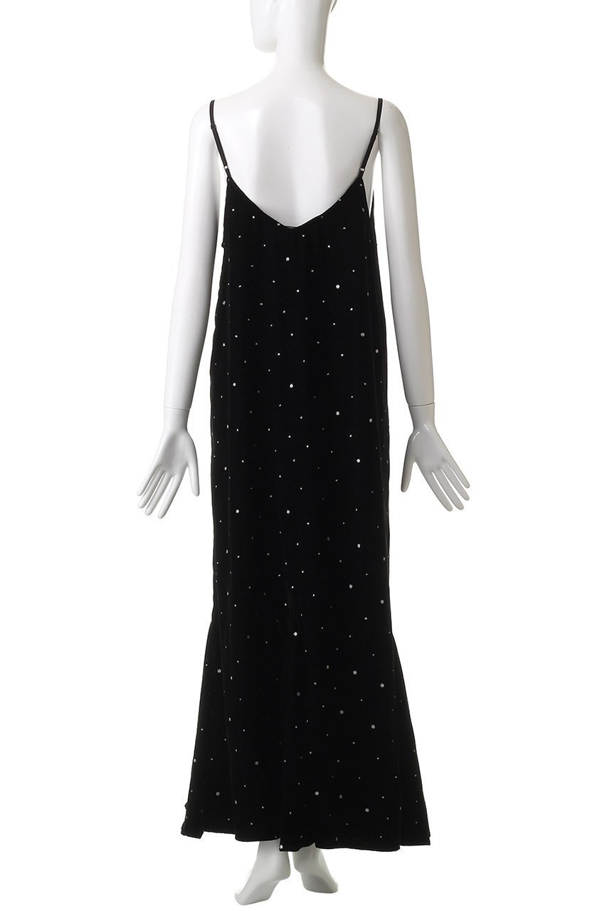 【クチュールドアダム/COUTURE D'ADAM】のグリッターベルベットキャミドレス 人気、トレンドファッション・服の通販 founy(ファニー) 　ファッション　Fashion　レディースファッション　Fashion for Women　ワンピース　Dresses　フォーマル・パーティードレス・結婚式用ドレス　Elegant & Casual Dresses　チュニック　Tunic Tops & Dresses　2025年　2025　2025-2026秋冬・A/W　Autumn/Winter 2025–26 AW25–26　カットソー　Cut and Sewn Top　グリッター　Glitter, Sparkle　ジャケット　Jacket, Outerwear　チュニック　Tunic, Long Top　トレンド　Trend, Trending Now　ベルベット　Velvet, Velvety　ラップ　Wrap, Wrap Design　ロング　Long, Long-Length　A/W・秋冬　Autumn/Winter　other-4|ID: prp329100004651952 ipo3291000000033615319