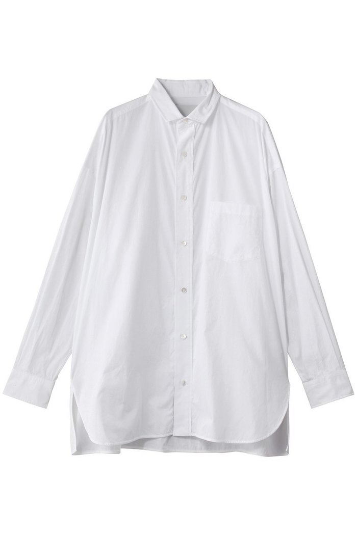 【エリオポール/heliopole】の【TICCA】PREMIUM BIG シャツ インテリア・キッズ・メンズ・レディースファッション・服の通販 founy(ファニー) https://founy.com/ ファッション Fashion レディースファッション Fashion for Women トップス・カットソー Cut & Sew Tops シャツ・ブラウス・オフィスカジュアル Elegant Blouses & Button-Ups シンプル Simple, Minimal スリーブ Sleeve, Long Sleeve / Short Sleeve ロング Long, Long-Length 長袖 Long Sleeve, Full Sleeve |ID: prp329100004651954 ipo3291000000033615323