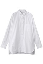 【エリオポール/heliopole】の【TICCA】PREMIUM BIG シャツ 人気、トレンドファッション・服の通販 founy(ファニー) ファッション Fashion レディースファッション Fashion for Women トップス・カットソー Cut & Sew Tops シャツ・ブラウス・オフィスカジュアル Elegant Blouses & Button-Ups シンプル Simple, Minimal スリーブ Sleeve, Long Sleeve / Short Sleeve ロング Long, Long-Length 長袖 Long Sleeve, Full Sleeve thumbnail ホワイト|ID: prp329100004651954 ipo3291000000036133945