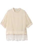 【ミュベール/MUVEIL】のベロアレーストップス 人気、トレンドファッション・服の通販 founy(ファニー) ファッション Fashion レディースファッション Fashion for Women トップス・カットソー Cut & Sew Tops シャツ・ブラウス・オフィスカジュアル Elegant Blouses & Button-Ups ベロアトップス Velour Tops / Velvet-Look Items 2025年 2025 2025-2026秋冬・A/W Autumn/Winter 2025–26 AW25–26 オケージョン Occasion Wear ショート Short, Short Length スリーブ Sleeve, Long Sleeve / Short Sleeve レース Lace, Lace Fabric エレガント 上品 Elegant A/W・秋冬 Autumn/Winter |ID:prp329100004651957
