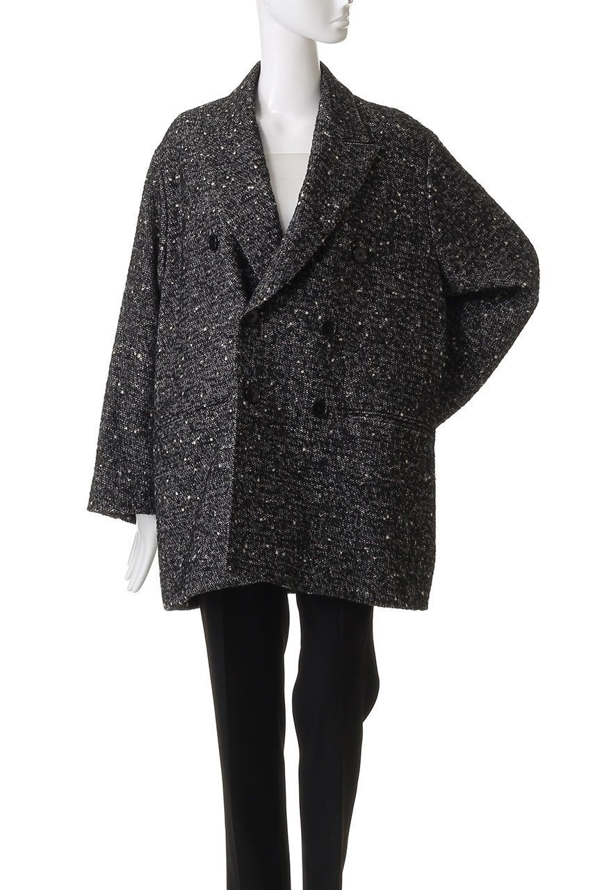 【クチュールドアダム/COUTURE D'ADAM】の【8/30 0:00販売開始】ビッグネップイタリアツイードコテージコート 人気、トレンドファッション・服の通販 founy(ファニー) 　ファッション　Fashion　レディースファッション　Fashion for Women　アウター　Coat / Outerwear Collection　コート・ロングコート・ピーコート　Long Coats, Peacoats & More　2025年　2025　2025-2026秋冬・A/W　Autumn/Winter 2025–26 AW25–26　ショート　Short, Short Length　テーラード　Tailored, Tailored Fit　フォルム　Silhouette, Form　ラグジュアリー　Luxury, Elegant　リラックス　Relax, Relaxed Fit　ワーク　Workwear, Utility Style　A/W・秋冬　Autumn/Winter　other-2|ID: prp329100004651961 ipo3291000000033615374