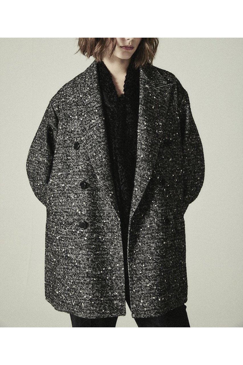 【クチュールドアダム/COUTURE D'ADAM】の【8/30 0:00販売開始】ビッグネップイタリアツイードコテージコート 人気、トレンドファッション・服の通販 founy(ファニー) 　ファッション　Fashion　レディースファッション　Fashion for Women　アウター　Coat / Outerwear Collection　コート・ロングコート・ピーコート　Long Coats, Peacoats & More　2025年　2025　2025-2026秋冬・A/W　Autumn/Winter 2025–26 AW25–26　ショート　Short, Short Length　テーラード　Tailored, Tailored Fit　フォルム　Silhouette, Form　ラグジュアリー　Luxury, Elegant　リラックス　Relax, Relaxed Fit　ワーク　Workwear, Utility Style　A/W・秋冬　Autumn/Winter　other-8|ID: prp329100004651961 ipo3291000000033615381