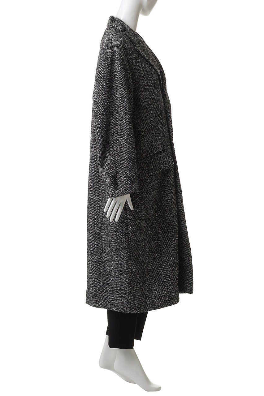【クチュールドアダム/COUTURE D'ADAM】の【8/30 0:00販売開始】モヘアループアストラカンダブルチェスターコート 人気、トレンドファッション・服の通販 founy(ファニー) 　ファッション　Fashion　レディースファッション　Fashion for Women　アウター　Coat / Outerwear Collection　コート・ロングコート・ピーコート　Long Coats, Peacoats & More　チェスターコート・ロング丈アウター　Chester Coats / Chesterfield Long Coats　2025年　2025　2025-2026秋冬・A/W　Autumn/Winter 2025–26 AW25–26　ループ　Loop, Loop Knit　ロング　Long, Long-Length　A/W・秋冬　Autumn/Winter　other-3|ID: prp329100004651963 ipo3291000000033615390