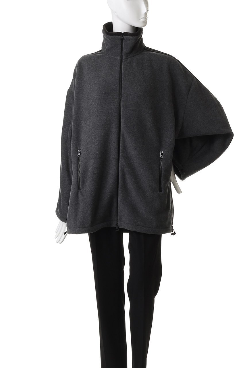 【アンスクリア/INSCRIRE】のFleece ルーズ フィット トラック ジャケット 人気、トレンドファッション・服の通販 founy(ファニー) 　ファッション　Fashion　レディースファッション　Fashion for Women　アウター　Coat / Outerwear Collection　レディースジャケット・軽アウター　Jackets　2025年　2025　2025-2026秋冬・A/W　Autumn/Winter 2025–26 AW25–26　シンプル　Simple, Minimal　ジャケット　Jacket, Outerwear　スポーティ　Sporty, Casual Athletic　スラックス　Slacks, Dress Pants　デニム　Denim, Jeans Material　バランス　Balance, Style Balance　フィット　Fit, Slim Fit　ルーズ　Loose, Oversized　A/W・秋冬　Autumn/Winter　other-2|ID: prp329100004651968 ipo3291000000033615425