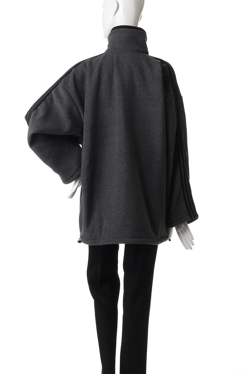 【アンスクリア/INSCRIRE】のFleece ルーズ フィット トラック ジャケット 人気、トレンドファッション・服の通販 founy(ファニー) 　ファッション　Fashion　レディースファッション　Fashion for Women　アウター　Coat / Outerwear Collection　レディースジャケット・軽アウター　Jackets　2025年　2025　2025-2026秋冬・A/W　Autumn/Winter 2025–26 AW25–26　シンプル　Simple, Minimal　ジャケット　Jacket, Outerwear　スポーティ　Sporty, Casual Athletic　スラックス　Slacks, Dress Pants　デニム　Denim, Jeans Material　バランス　Balance, Style Balance　フィット　Fit, Slim Fit　ルーズ　Loose, Oversized　A/W・秋冬　Autumn/Winter　other-4|ID: prp329100004651968 ipo3291000000033615429