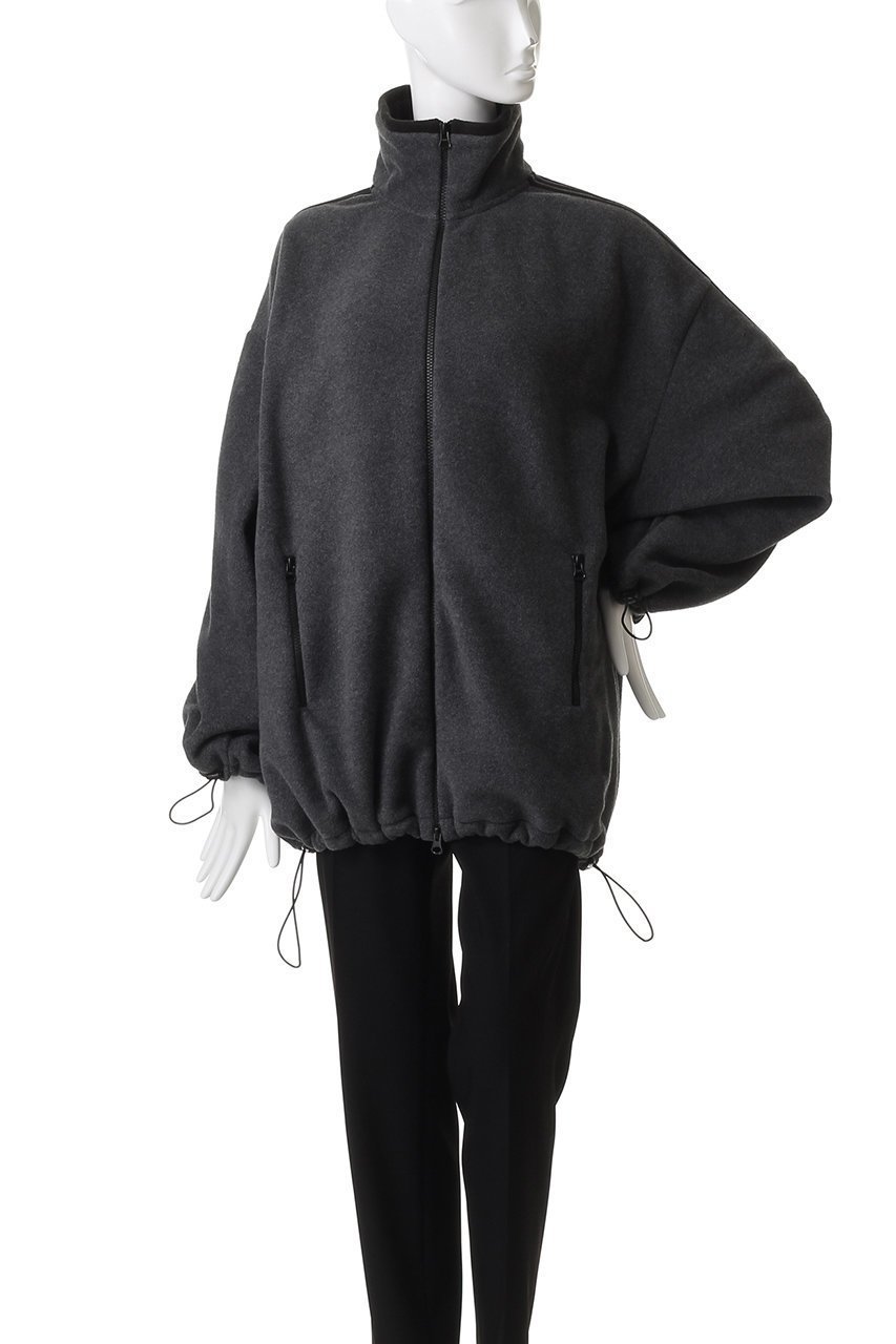 【アンスクリア/INSCRIRE】のFleece ルーズ フィット トラック ジャケット 人気、トレンドファッション・服の通販 founy(ファニー) 　ファッション　Fashion　レディースファッション　Fashion for Women　アウター　Coat / Outerwear Collection　レディースジャケット・軽アウター　Jackets　2025年　2025　2025-2026秋冬・A/W　Autumn/Winter 2025–26 AW25–26　シンプル　Simple, Minimal　ジャケット　Jacket, Outerwear　スポーティ　Sporty, Casual Athletic　スラックス　Slacks, Dress Pants　デニム　Denim, Jeans Material　バランス　Balance, Style Balance　フィット　Fit, Slim Fit　ルーズ　Loose, Oversized　A/W・秋冬　Autumn/Winter　other-7|ID: prp329100004651968 ipo3291000000033615434