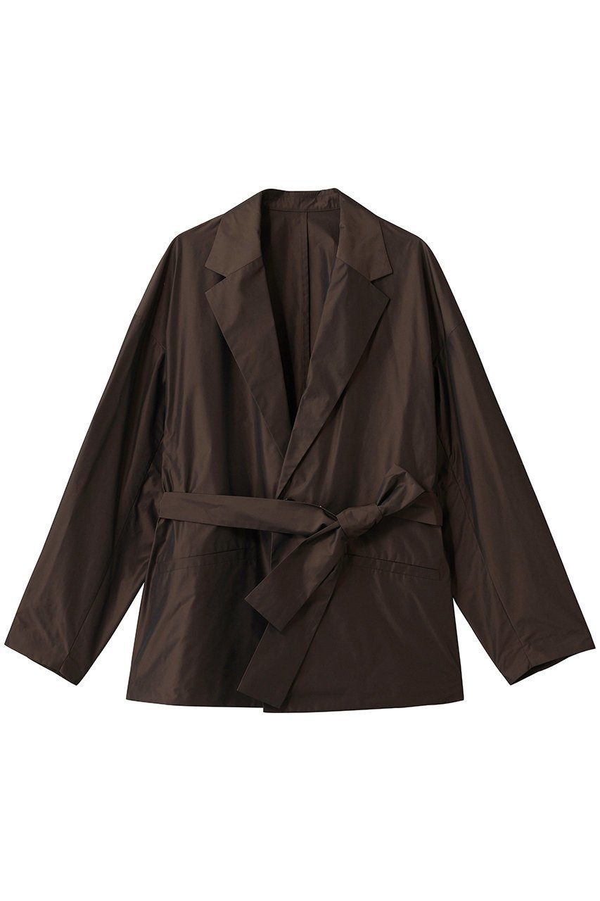 【アンクレイヴ/uncrave】のメモリータフタ ジャケット インテリア・キッズ・メンズ・レディースファッション・服の通販 founy(ファニー) ファッション Fashion レディースファッション Fashion for Women アウター Coat / Outerwear Collection レディースジャケット・軽アウター Jackets シェイプ Shape, Slim Fit ジャケット Jacket, Outerwear タフタ Taffeta, Structured Fabric フレア Flare, Flared エレガント 上品 Elegant ブラウン|ID: prp329100004651969 ipo3291000000035512219