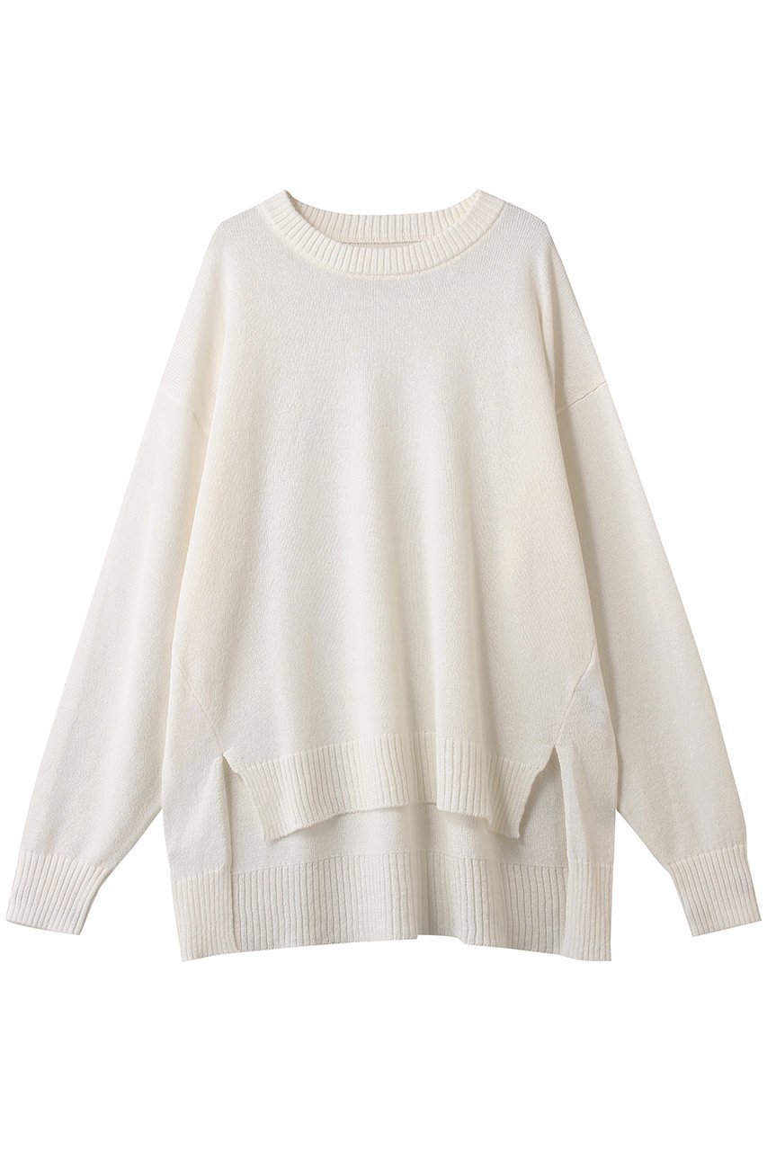 【ミディウミソリッド/MIDIUMISOLID】のwashi/wool PO プルオーバー 人気、トレンドファッション・服の通販 founy(ファニー) 　ファッション　Fashion　レディースファッション　Fashion for Women　トップス・カットソー　Cut & Sew Tops　ニット　Knit Tops & Sweaters　カジュアルプルオーバー・ニットトップス　Pullovers & Knit Tops / Casual Pullovers　シアー　Sheer, See-Through　シンプル　Simple, Minimal　新作・新入荷　New Arrivals / New In　 other-1|ID: prp329100004651976 ipo3291000000033615496