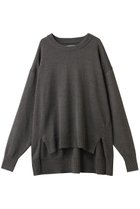 【ミディウミソリッド/MIDIUMISOLID】の和紙ウールプルオーバー gray|ID: prp329100004651976 ipo3291000000035862995