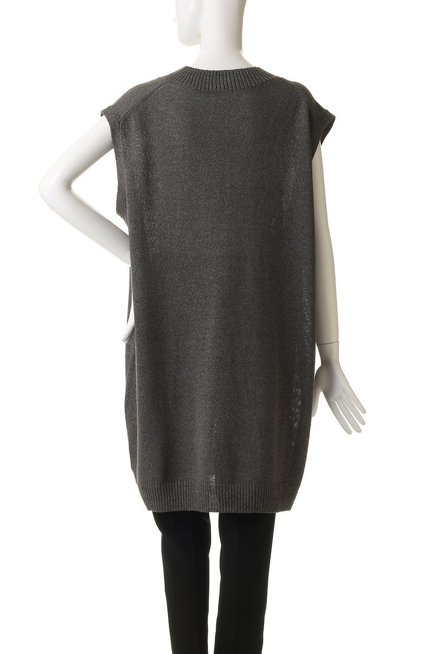 【ミディウミソリッド/MIDIUMISOLID】のwashi/wool big vest ベスト 人気、トレンドファッション・服の通販 founy(ファニー) 　ファッション　Fashion　レディースファッション　Fashion for Women　トップス・カットソー　Cut & Sew Tops　ニット　Knit Tops & Sweaters　ベスト&ジレ / 重ね着スタイル　Vests & Gilets　カジュアルプルオーバー・ニットトップス　Pullovers & Knit Tops / Casual Pullovers　シアー　Sheer, See-Through　シンプル　Simple, Minimal　ベスト　Vest, Waistcoat　ロング　Long, Long-Length　新作・新入荷　New Arrivals / New In　秋　Autumn　other-4|ID: prp329100004651978 ipo3291000000033615517