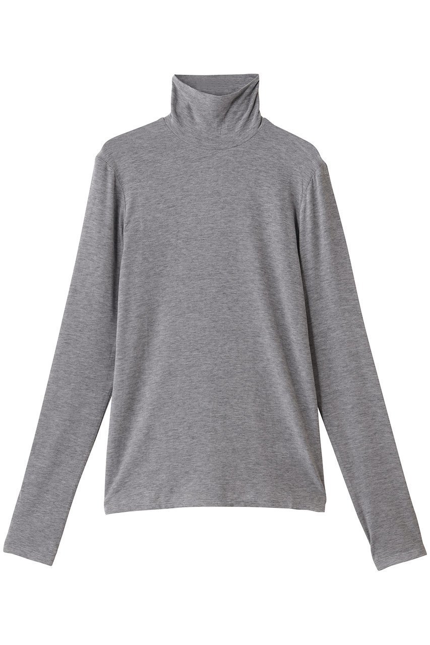 【アンクレイヴ/uncrave】のリヨセルカシミヤベア タートルトップス インテリア・キッズ・メンズ・レディースファッション・服の通販 founy(ファニー) 　ファッション　Fashion　レディースファッション　Fashion for Women　トップス・カットソー　Cut & Sew Tops　ニット　Knit Tops & Sweaters　カジュアルプルオーバー・ニットトップス　Pullovers & Knit Tops / Casual Pullovers　インナー　Innerwear　シアー　Sheer, See-Through　ストレッチ　Stretch, Stretchy Fabric　プレミアム　Premium, High-End　グレー|ID: prp329100004651980 ipo3291000000036649556