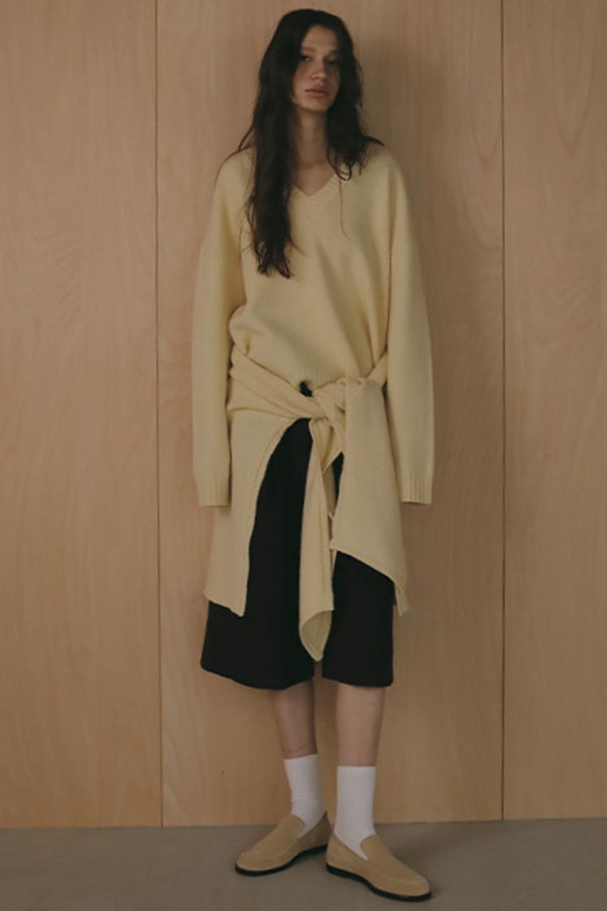 【エトレトウキョウ/ETRE TOKYO】のVネック2wayニットプルオーバー 人気、トレンドファッション・服の通販 founy(ファニー) 　ファッション　Fashion　レディースファッション　Fashion for Women　トップス・カットソー　Cut & Sew Tops　ニット　Knit Tops & Sweaters　カジュアルプルオーバー・ニットトップス　Pullovers & Knit Tops / Casual Pullovers　Vネックトップス　V-Neck Tops / V-Cut Neckline Shirts　インナー　Innerwear　シンプル　Simple, Minimal　タイトスカート　Pencil Skirt, Tight Skirt　デコルテ　Décolleté, Neckline　バランス　Balance, Style Balance　フォルム　Silhouette, Form　ボックス　Boxy, Box Shape　リラックス　Relax, Relaxed Fit　ワイド　Wide, Wide Fit　other-5|ID: prp329100004651982 ipo3291000000034695356