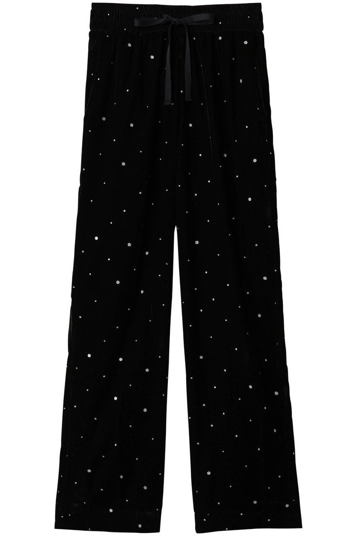 【クチュールドアダム/COUTURE D'ADAM】のグリッターベルベットイージーパンツ インテリア・キッズ・メンズ・レディースファッション・服の通販 founy(ファニー) https://founy.com/ ファッション Fashion レディースファッション Fashion for Women パンツ Pants & Trousers グリッター Glitter, Sparkle フォルム Silhouette, Form ベルベット Velvet, Velvety リラックス Relax, Relaxed Fit |ID: prp329100004651985 ipo3291000000036204909