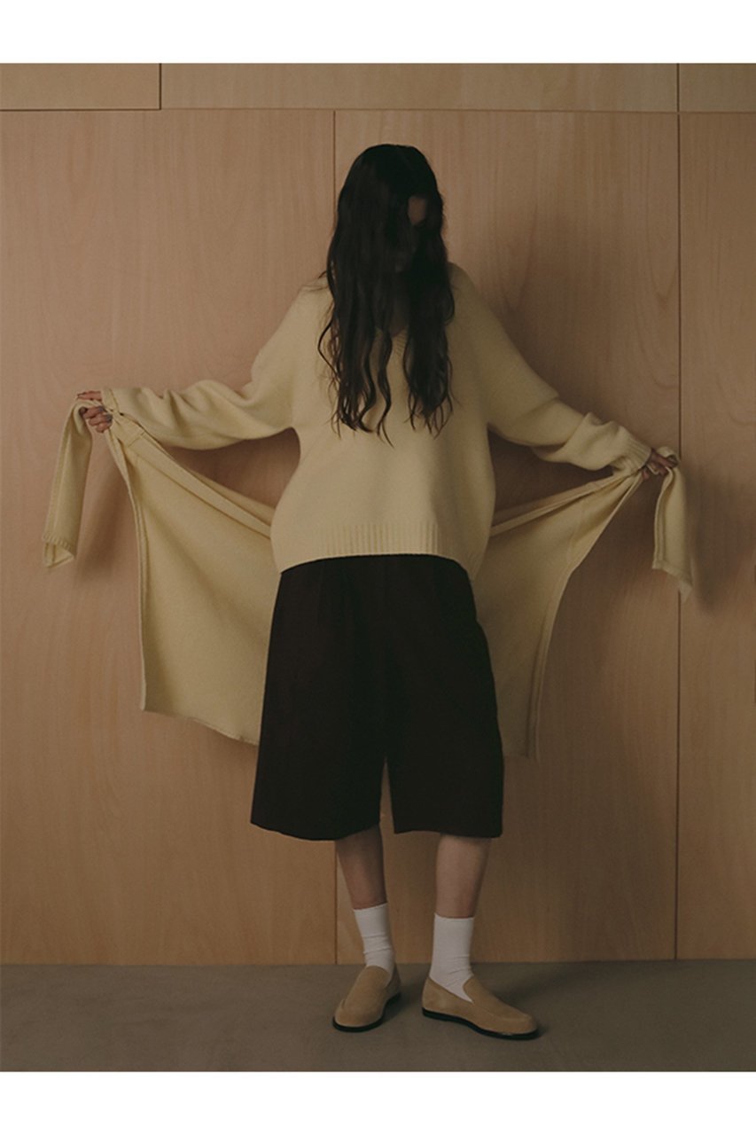 【エトレトウキョウ/ETRE TOKYO】のウールカルゼタックショートパンツ 人気、トレンドファッション・服の通販 founy(ファニー) 　ファッション　Fashion　レディースファッション　Fashion for Women　パンツ　Pants & Trousers　ショートパンツ・ハーフパンツ　High-Waisted & Relaxed Shorts　ショート　Short, Short Length　ジャケット　Jacket, Outerwear　スウェット / スエット　Sweatshirt, Sweatwear　ソックス　Socks, Hosiery　タンブラー　Tumbler, Travel Mug　フロント　Front, Front Design　リラックス　Relax, Relaxed Fit　ロング　Long, Long-Length　ワッシャー　Washer, Crinkled Finish　A/W・秋冬　Autumn/Winter　エレガント 上品　Elegant　2025年　2025　2025-2026秋冬・A/W　Autumn/Winter 2025–26 AW25–26　other-3|ID: prp329100004651987 ipo3291000000033615610