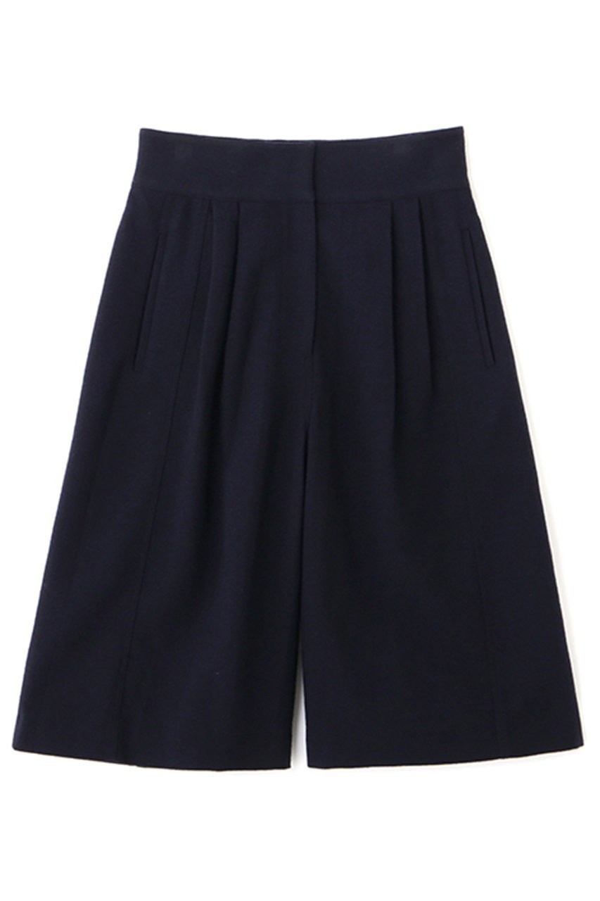 【エトレトウキョウ/ETRE TOKYO】のウールカルゼタックショートパンツ インテリア・キッズ・メンズ・レディースファッション・服の通販 founy(ファニー) 　ファッション　Fashion　レディースファッション　Fashion for Women　パンツ　Pants & Trousers　ショートパンツ・ハーフパンツ　High-Waisted & Relaxed Shorts　ショート　Short, Short Length　ジャケット　Jacket, Outerwear　スウェット / スエット　Sweatshirt, Sweatwear　ソックス　Socks, Hosiery　タンブラー　Tumbler, Travel Mug　フロント　Front, Front Design　リラックス　Relax, Relaxed Fit　ロング　Long, Long-Length　ワッシャー　Washer, Crinkled Finish　エレガント 上品　Elegant　ネイビー|ID: prp329100004651987 ipo3291000000034695416
