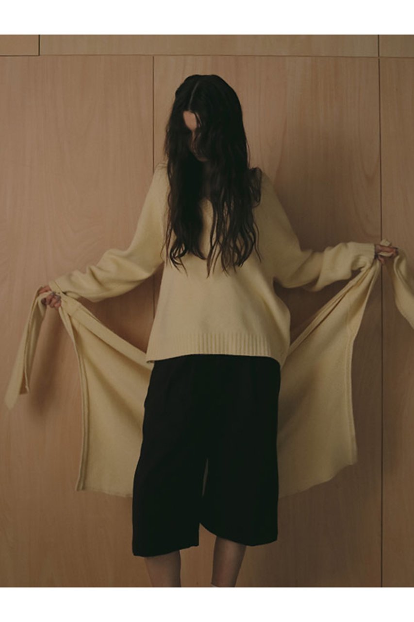 【エトレトウキョウ/ETRE TOKYO】のレイヤードニットラップスカート 人気、トレンドファッション・服の通販 founy(ファニー) 　ファッション　Fashion　レディースファッション　Fashion for Women　スカート　Skirts　おすすめ　Recommended / Our Picks　シンプル　Simple, Minimal　ストール　Stole, Wrap　スラックス　Slacks, Dress Pants　レギンス　Leggings, Stretch Pants　other-3|ID: prp329100004651994 ipo3291000000035942953