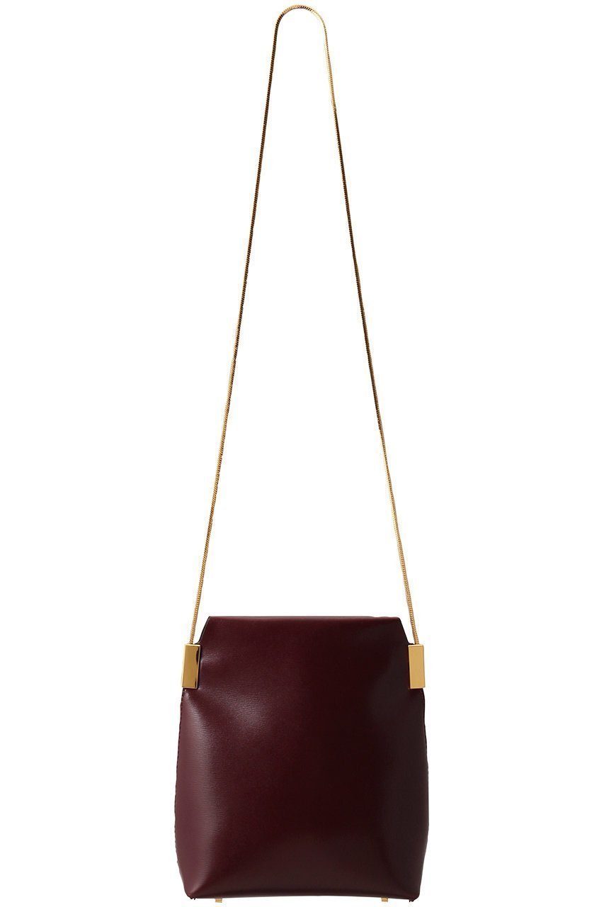 【オブリオ/AUBRIOT】の【MAESTOSO】 AURORA MINI ショルダーバッグ インテリア・キッズ・メンズ・レディースファッション・服の通販 founy(ファニー) ファッション Fashion レディースファッション Fashion for Women バッグ Bags なめらか Smooth, Silky Texture アクセサリー Fashion Accessories スタイリッシュ Stylish, Fashionable スマート Smart, Elegant チェーン Chain, Chain Strap パーティ Party, Party Style フォルム Silhouette, Form 財布 Wallet, Purse ボルドー|ID: prp329100004652046 ipo3291000000036203656